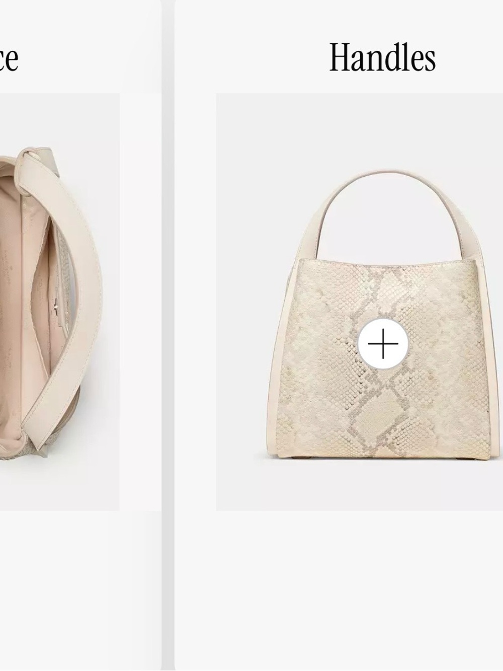 Kate Spade Cream Snake-Embossed Knott Crossbody Purse - Picture 10 of 10